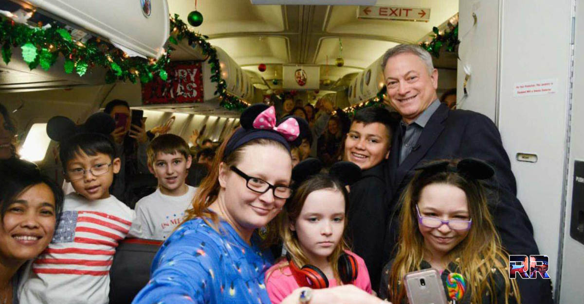 Gary Sinise Flew 1,000 Children Of Fallen Soldiers To Disney World For