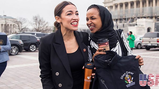 Ocasio-Cortez-Ilhan-Omar usa