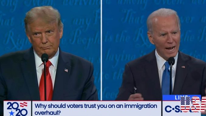 biden trump debate cspan usa