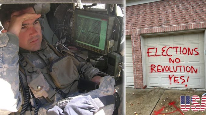 sean parnell combat 1 home vandalized usa